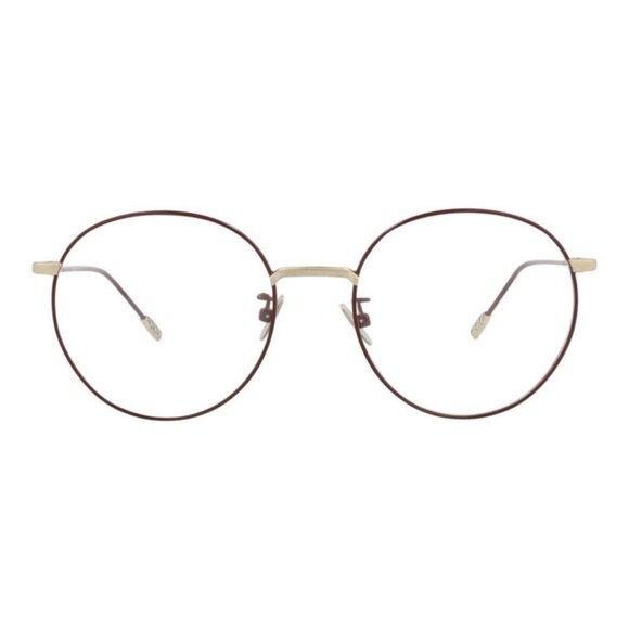Bottega Veneta Womens Round/Oval Burgundy Burgundy Transparent Fashion Designer - Picture 2 of 4